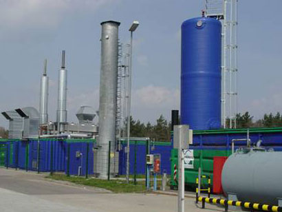 Entgasungsanlage